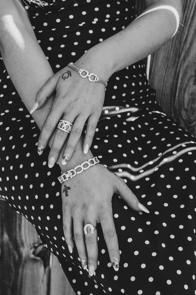 Cowgirl Luxe All - Around Horseshoe Ring - Horseshoe J & Co.