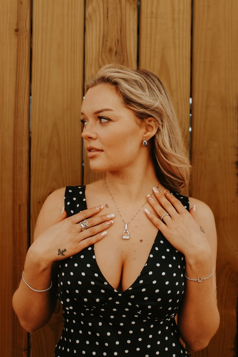 Cowgirl Luxe Bit Ring - Horseshoe J & Co.