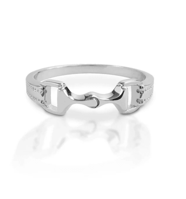 Cowgirl Luxe Bit Ring - Horseshoe J & Co.