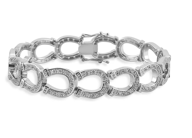 Cowgirl Luxe Horseshoe Bracelet (Ships After 12/20) - Horseshoe J & Co.