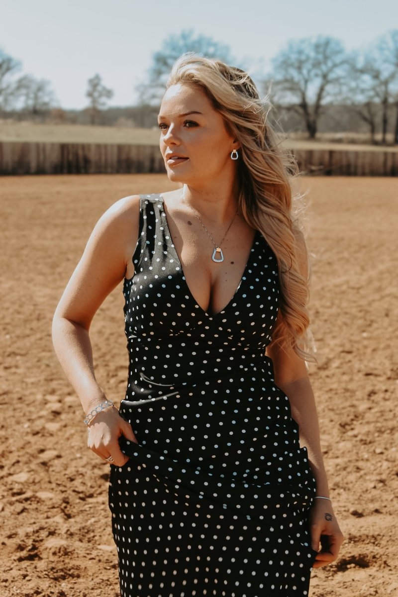 Cowgirl Luxe Oxbow Stirrup Earrings - Horseshoe J & Co.