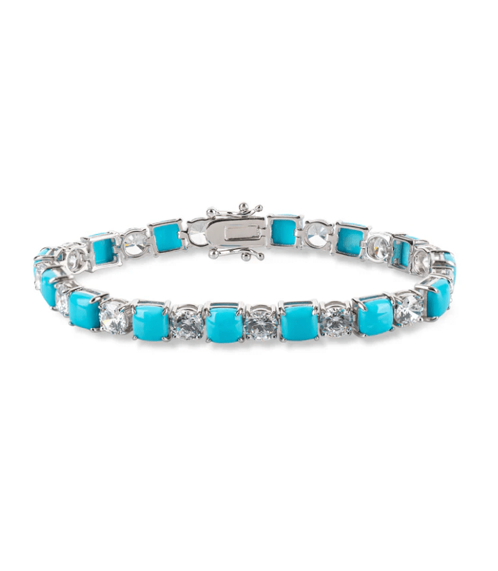 Cowgirl Luxe Sleeping Beauty Bracelet - Horseshoe J & Co.