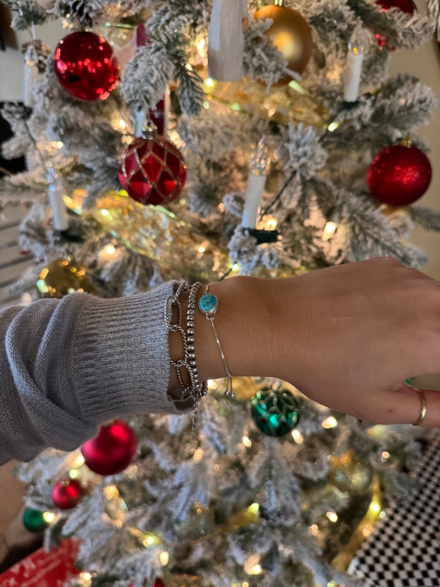 Cross Plains Turquoise Bracelet - bracelet - Horseshoe J & Co.