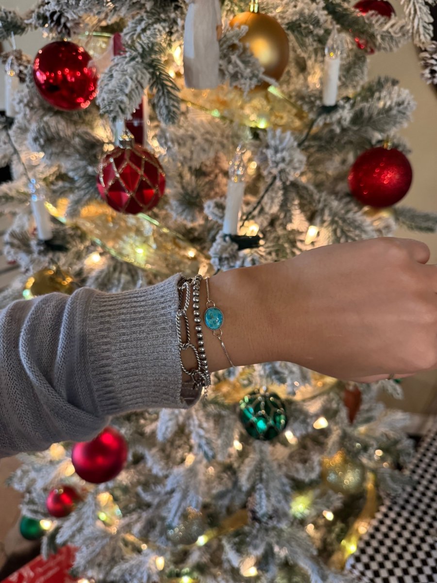 Cross Plains Turquoise Bracelet - bracelet - Horseshoe J & Co.