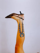 Elkton Turquoise Squash Necklace + Earring Set - Horseshoe J & Co.