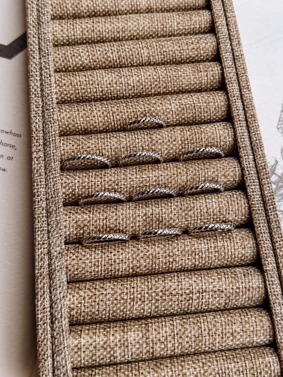 Fallon Twist Ring - Horseshoe J & Co.