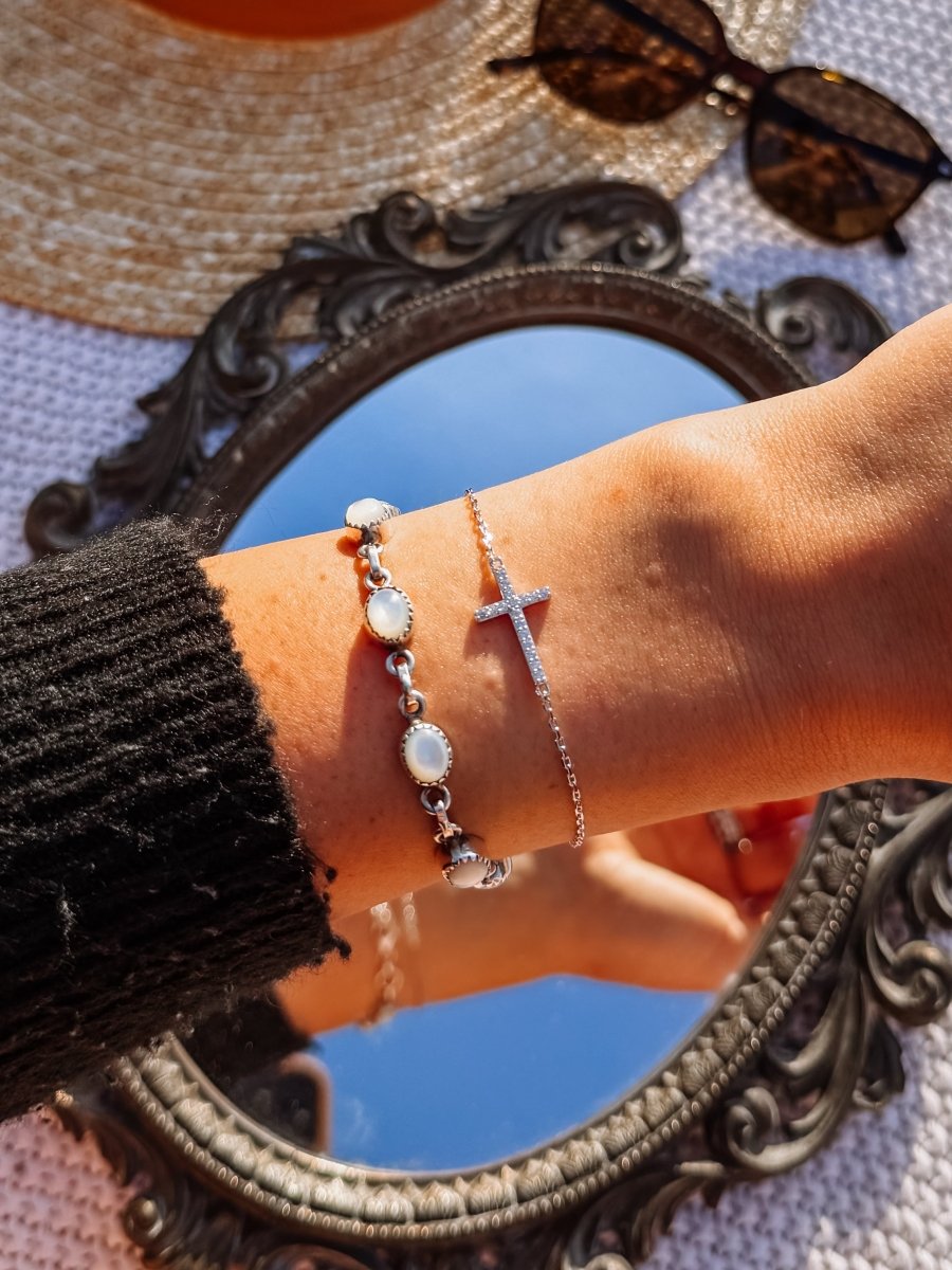 Fortine Cross Bracelet - Horseshoe J & Co.