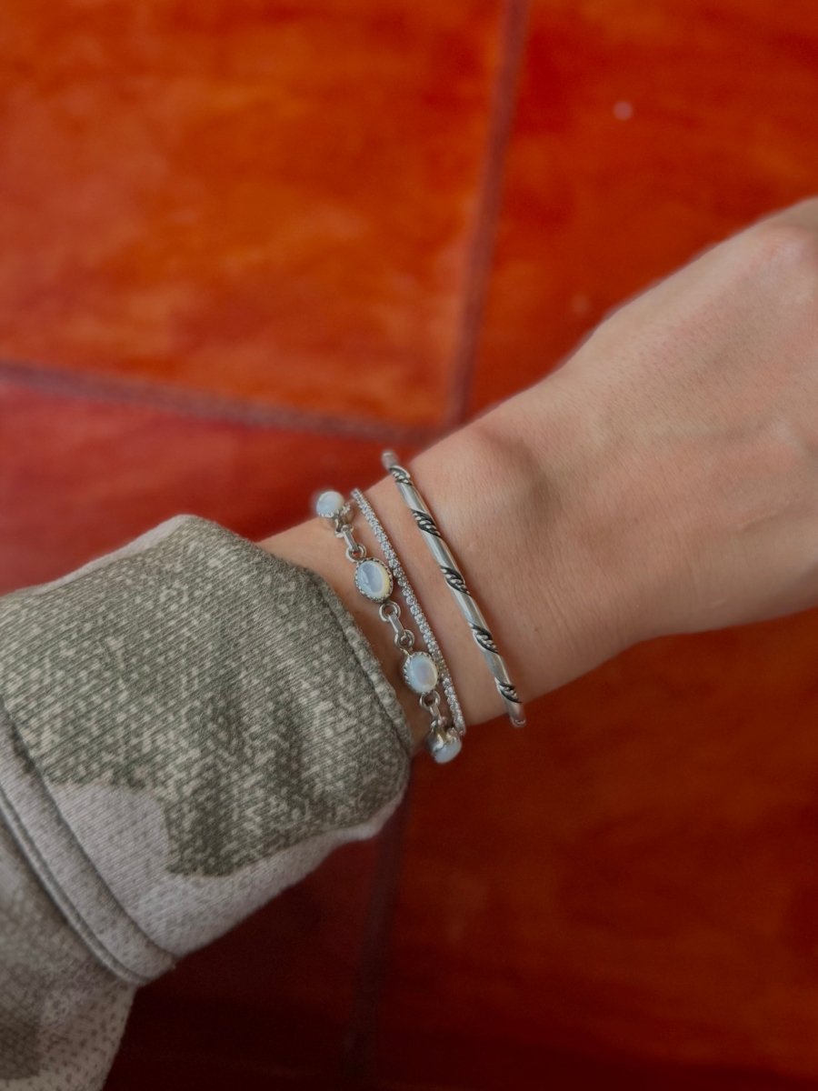 Fowler Silver Twist Cuff - Horseshoe J & Co.