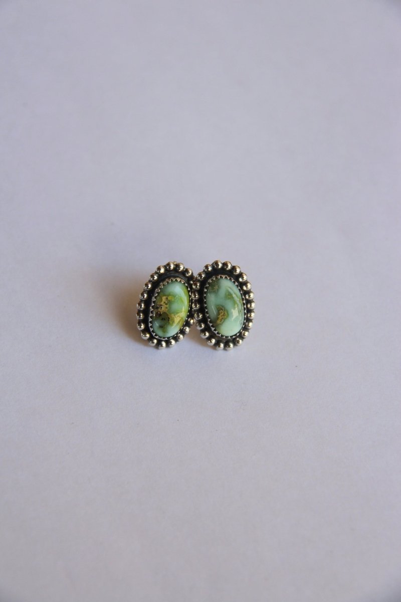 Frannie Palomino Stud Earrings - Horseshoe J & Co.