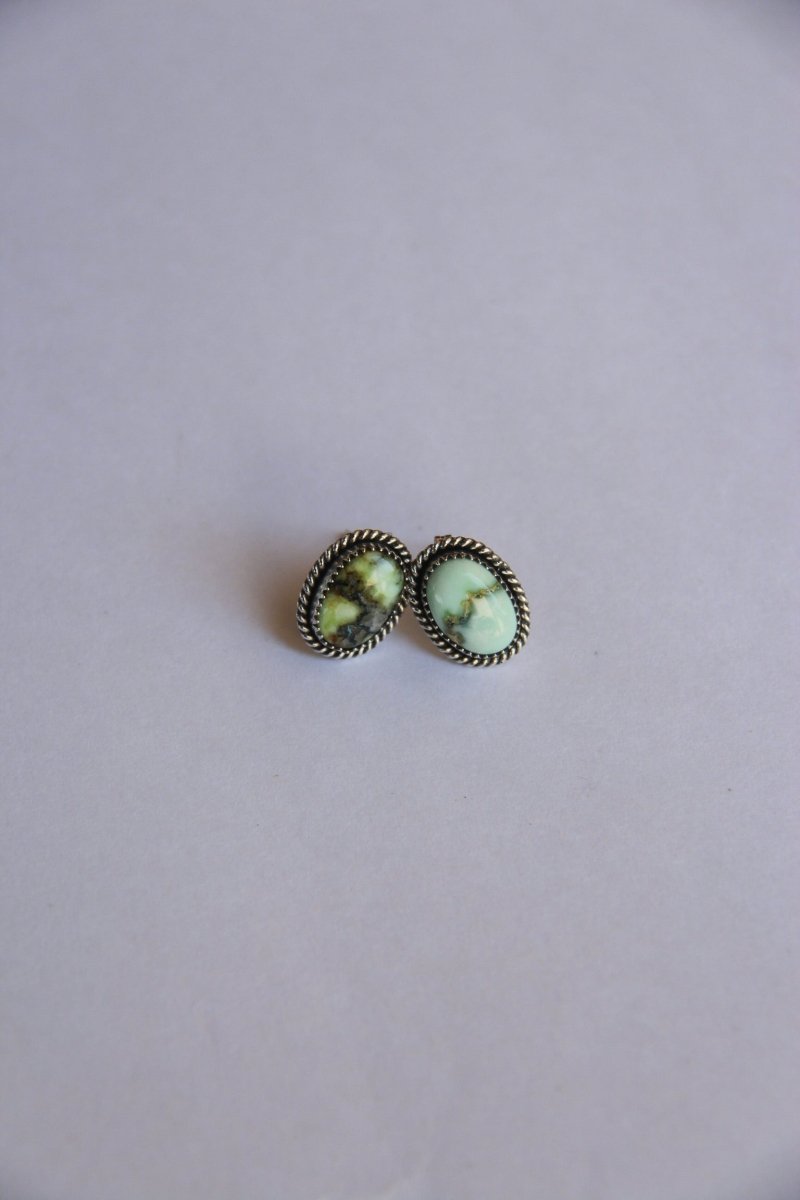 Frannie Palomino Stud Earrings - Horseshoe J & Co.