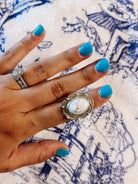 Freer Howlite Ring - ring - Horseshoe J & Co.