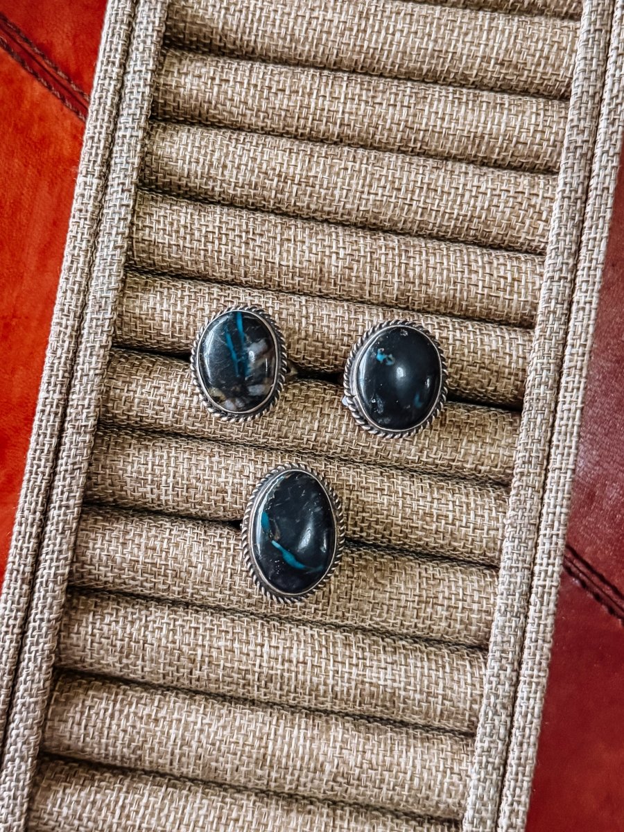 Gadsden Blue Moon Turquoise Adjustable Ring - Horseshoe J & Co.