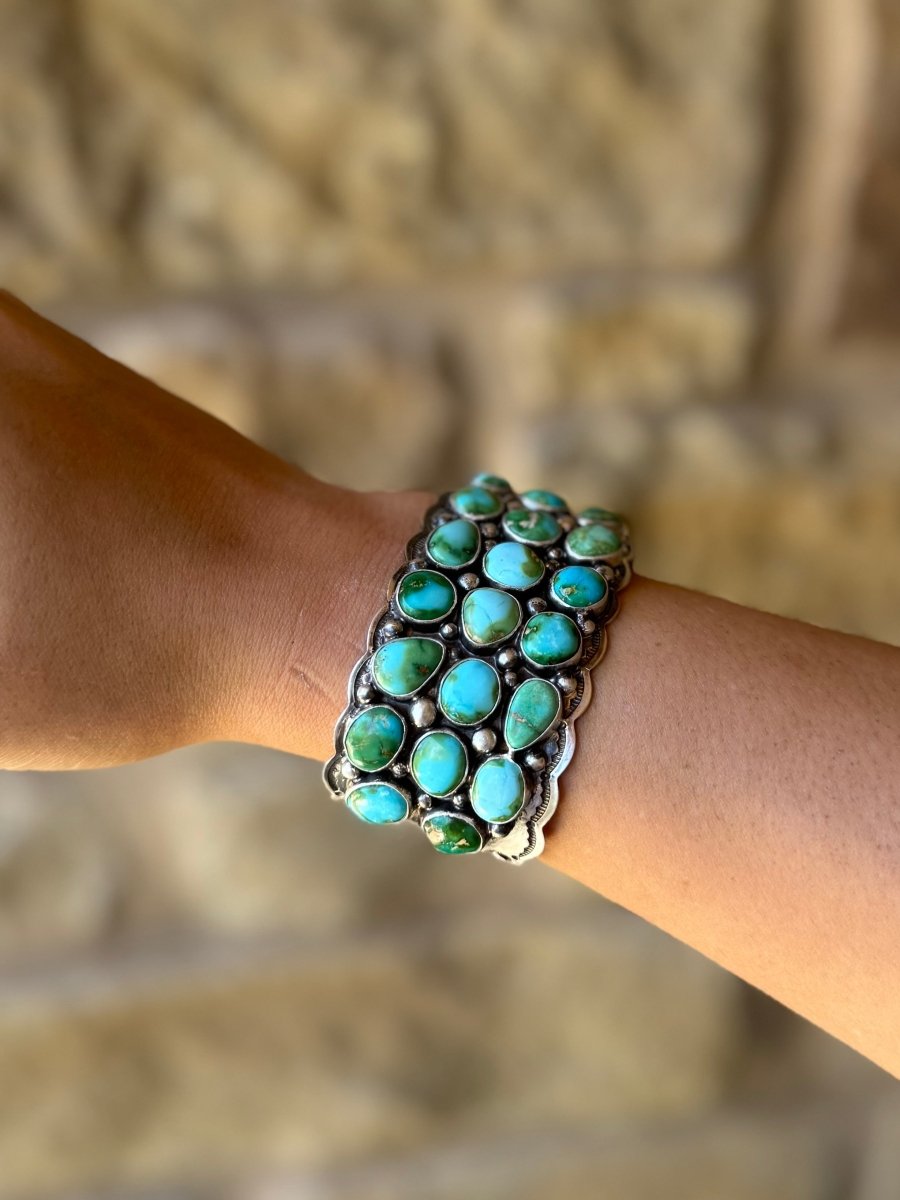 Giddings Sonoran Gold Cuff Bracelet - Horseshoe J & Co.