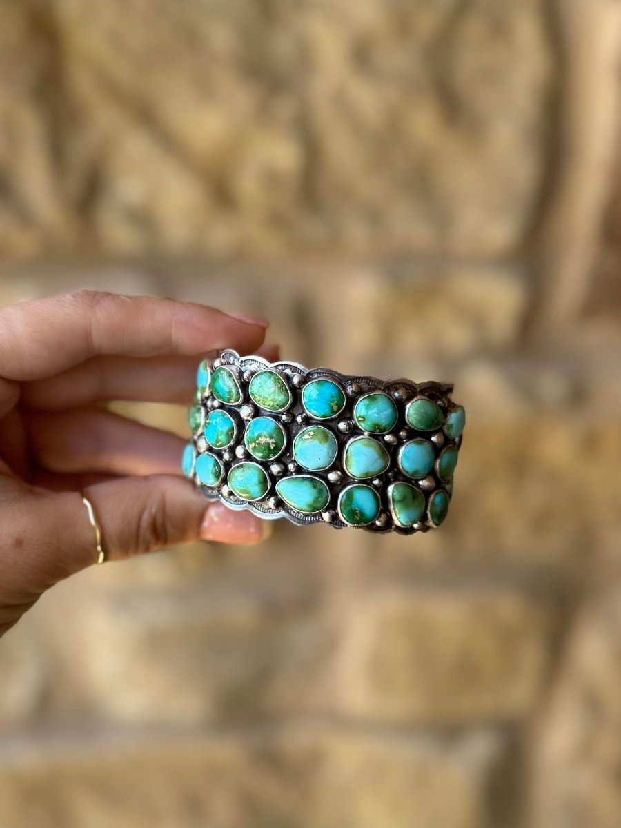 Giddings Sonoran Gold Cuff Bracelet - Horseshoe J & Co.