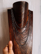 Hardin Silver Chain Necklace - Horseshoe J & Co.