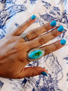 Harper Sierra Bella Turquoise Ring - ring - Horseshoe J & Co.