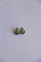 Hiland Emerald Valley Turquoise Stud Earrings - Horseshoe J & Co.