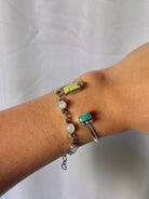 Hiland Palomino + Turquoise Cuff Bracelet - Horseshoe J & Co.