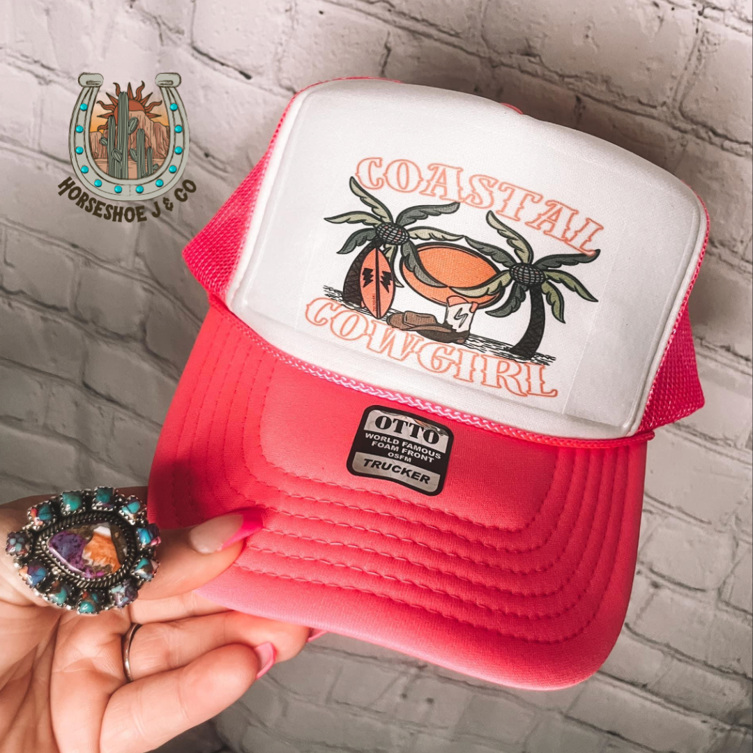 Coastal Cowgirl Trucker Hat