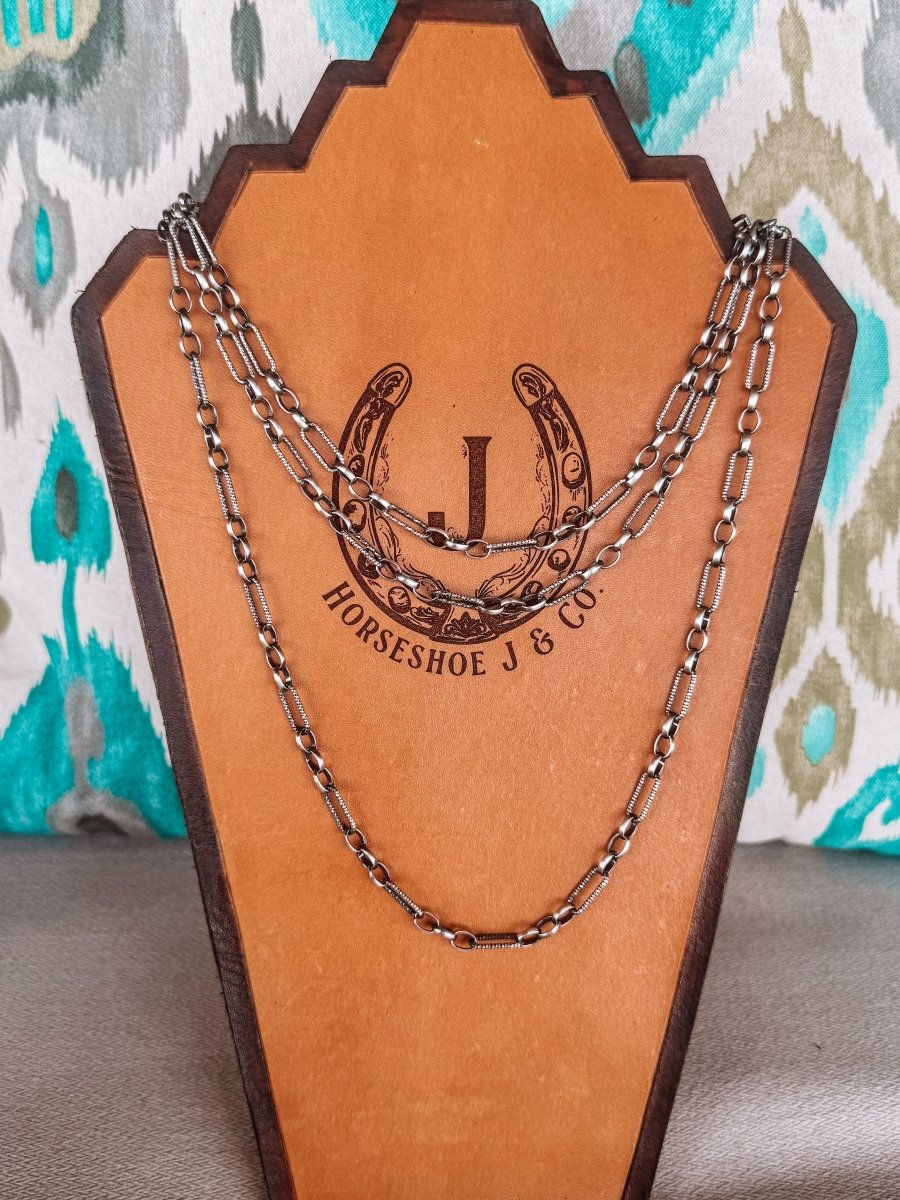 Ironclad Chain Necklace - Horseshoe J & Co.