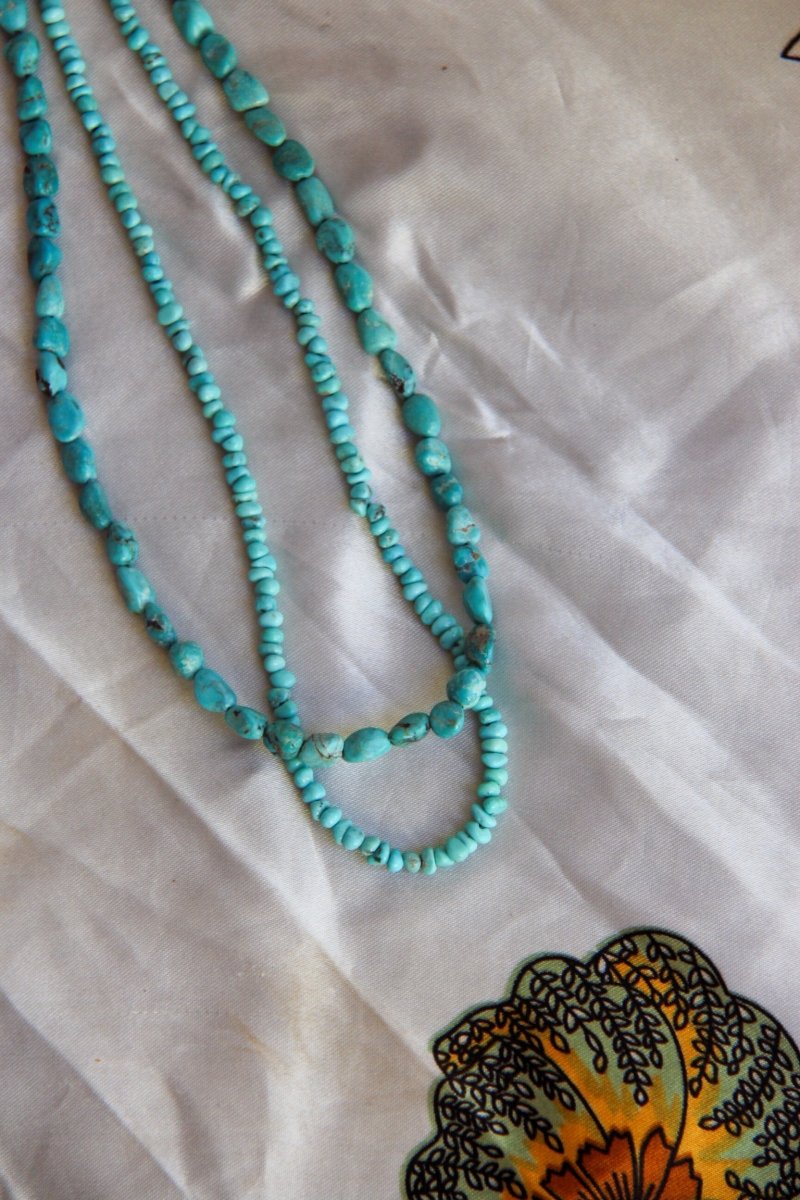 Jig Is Up Turquoise Necklace - Horseshoe J & Co.