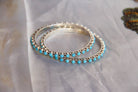 Junction Turquoise Bangle Bracelet - Horseshoe J & Co.