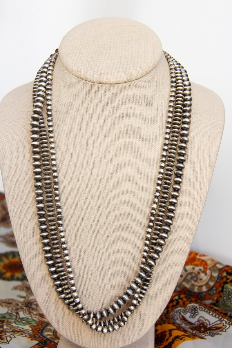 Kayenta 3 Strand Pearl Necklace - Horseshoe J & Co.