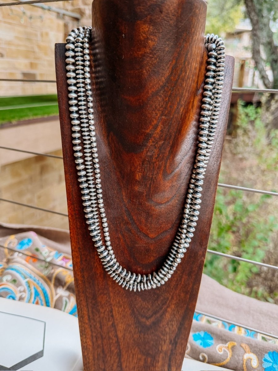 Kayenta 3 Strand Pearl Necklace - Horseshoe J & Co.