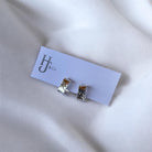 Kearny Square Hoop Earrings - Horseshoe J & Co.