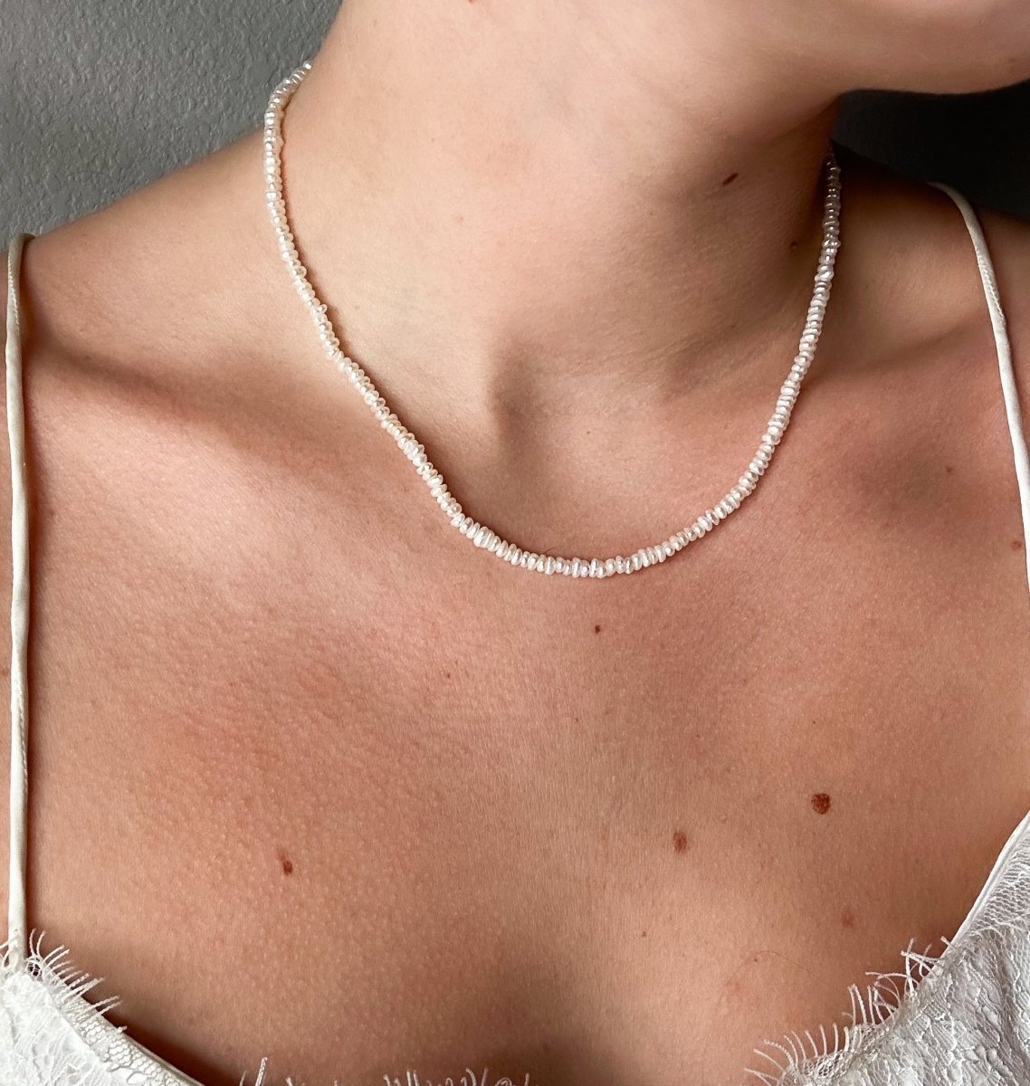 Kila Freshwater Beaded Pearl Necklace - Horseshoe J & Co.
