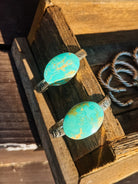 Kingwood Turquoise Cuff Bracelet - Horseshoe J & Co.