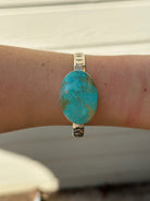 Kingwood Turquoise Cuff Bracelet - Horseshoe J & Co.