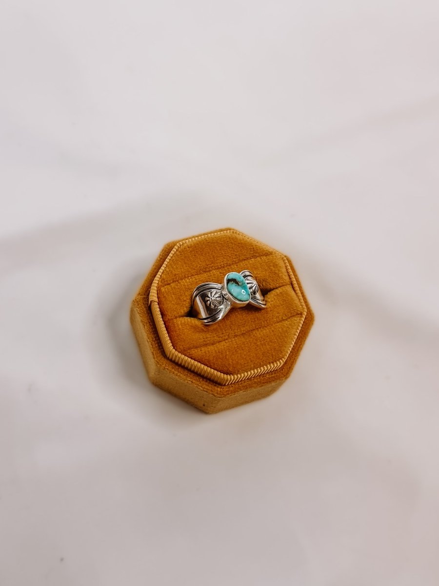 Lovell Dry Creek Turquoise Ring - Horseshoe J & Co.