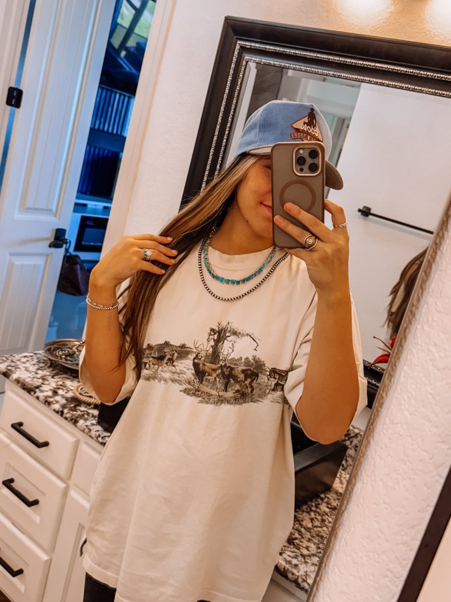 Lovesick Blues Turquoise Necklace - Horseshoe J & Co.