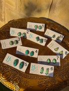 Mescal Turquoise Earrings - Horseshoe J & Co.