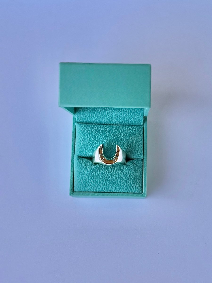 Midwest Horseshoe Ring - Horseshoe J & Co.