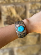 Moulton Turquoise Cuff Bracelet - Horseshoe J & Co.