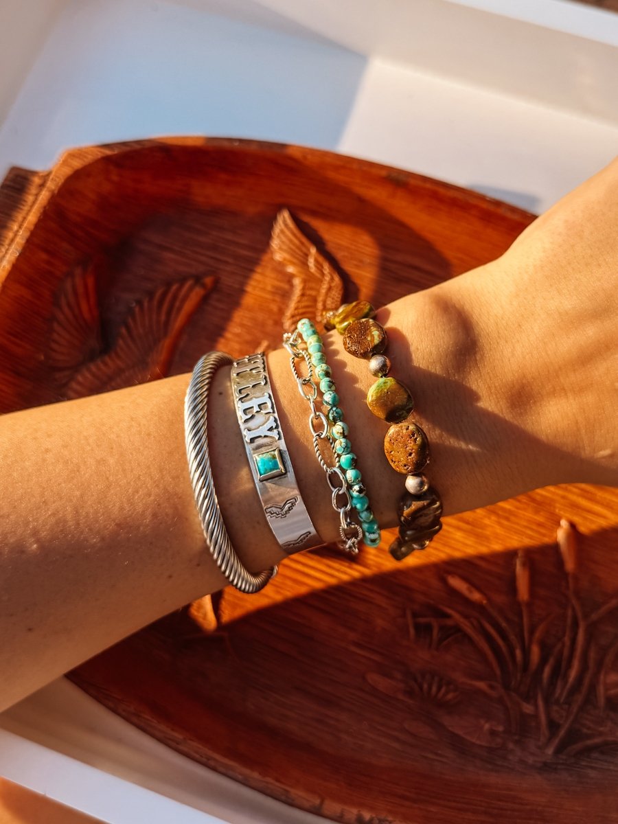 Nolanville Turquoise Bracelet - Horseshoe J & Co.
