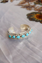 Opheim Turquoise Cuff Bracelet - Horseshoe J & Co.