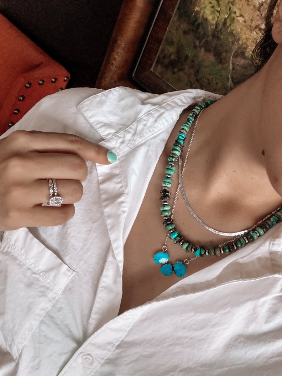 Page Turquoise Necklace - Horseshoe J & Co.