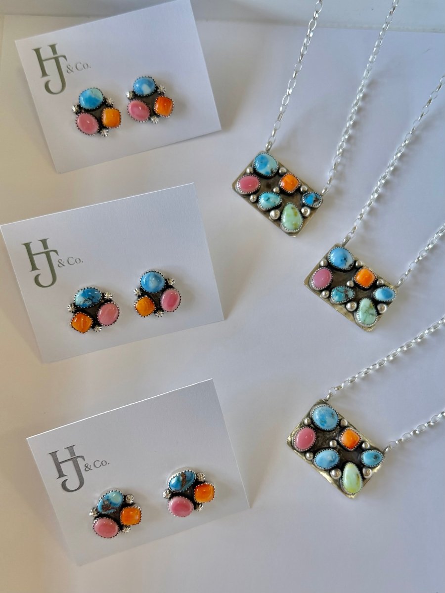 Paloma Cluster Earrings - Horseshoe J & Co.