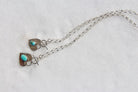 Paloma Turquoise Toggle Heart Necklace - Horseshoe J & Co.