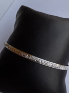 Pecos Silver Patterned Cuff - Horseshoe J & Co.