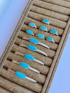 Pecos Turquoise Patterned Cuff - Horseshoe J & Co.