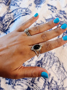 Pharr Black Onyx Ring - ring - Horseshoe J & Co.