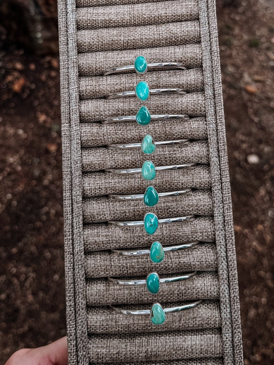Pinedale Turquoise Cuff Bracelet - Horseshoe J & Co.