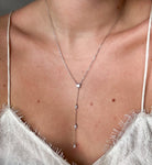 Ramsay Round CZ Lariat Necklace - Horseshoe J & Co.