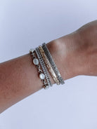 Rankin Silver Patterned Cuff - Horseshoe J & Co.