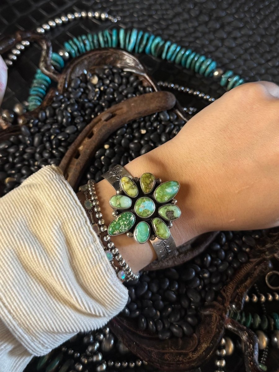 River of Love Sonoran Gold Cuff Bracelet - Horseshoe J & Co.