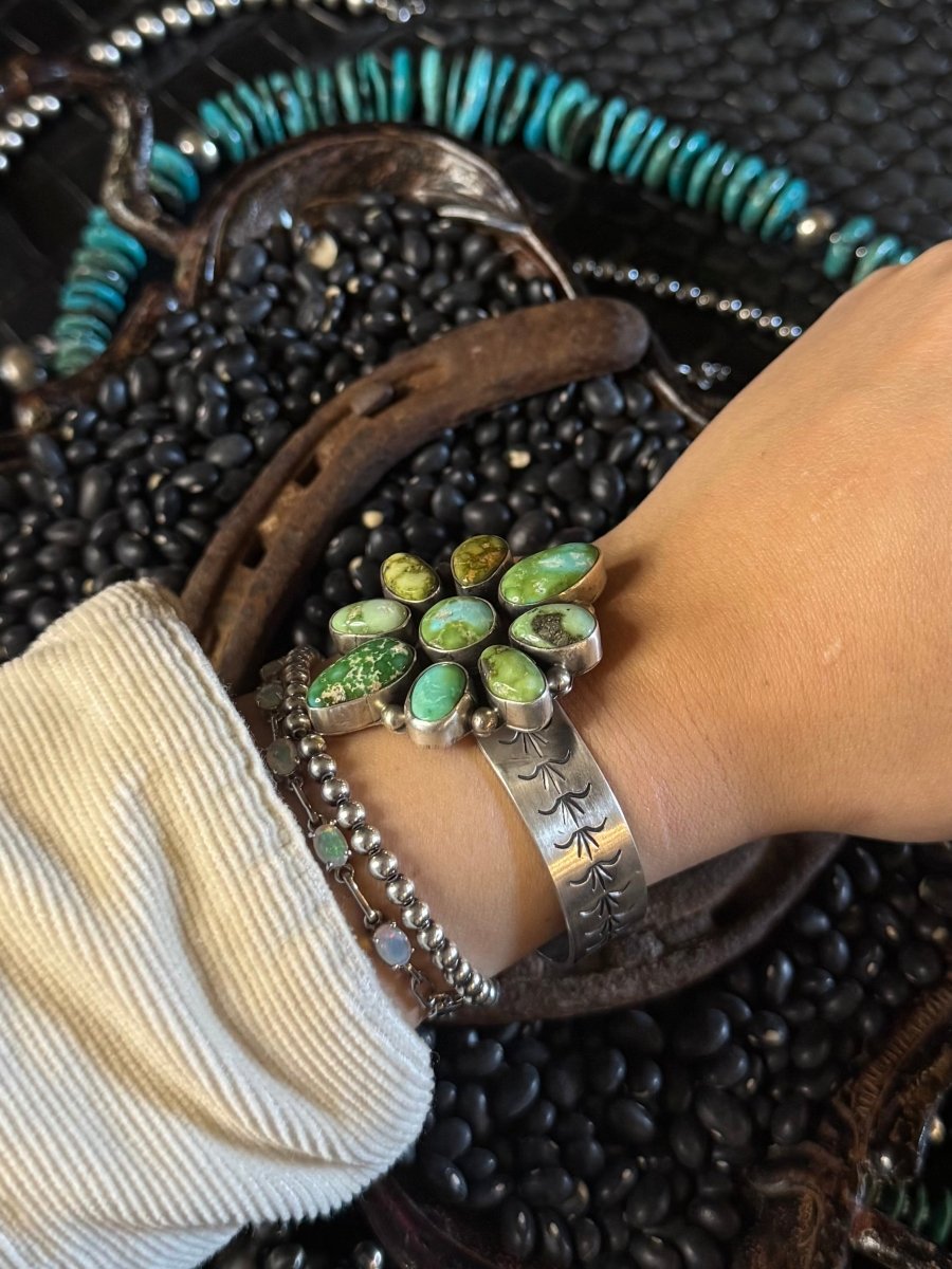 River of Love Sonoran Gold Cuff Bracelet - Horseshoe J & Co.